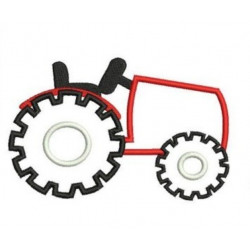 Stickmuster - Traktor - Trekker Applikation